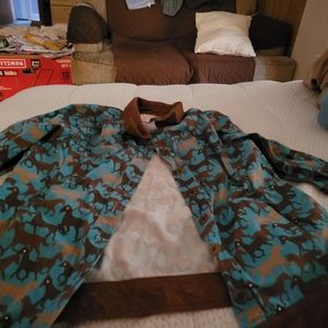 Toffee Apple running horse jacket